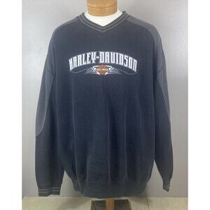 トップス Dudley Perkins Co/Harley-Davidson hoodie Harley Davidson Dudley Perkins Co. San Francisco 1997 Vtg